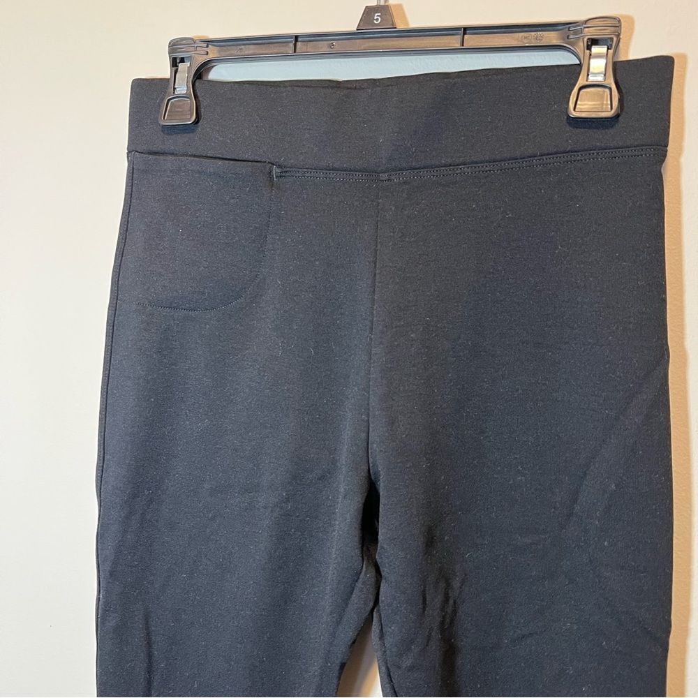 ✨ American Giant Black Ponte Legging Pants Women’s 6 - Picture 3 of 11